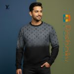 Luxury Gradient Crewneck Sweatshirt