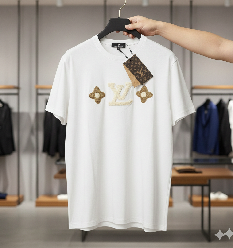Premium LV summer T-shite white